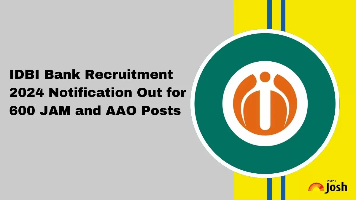 IDBI Bank Recruitment 2024 for Junior Assistant Manager and Specialist-AAO Posts