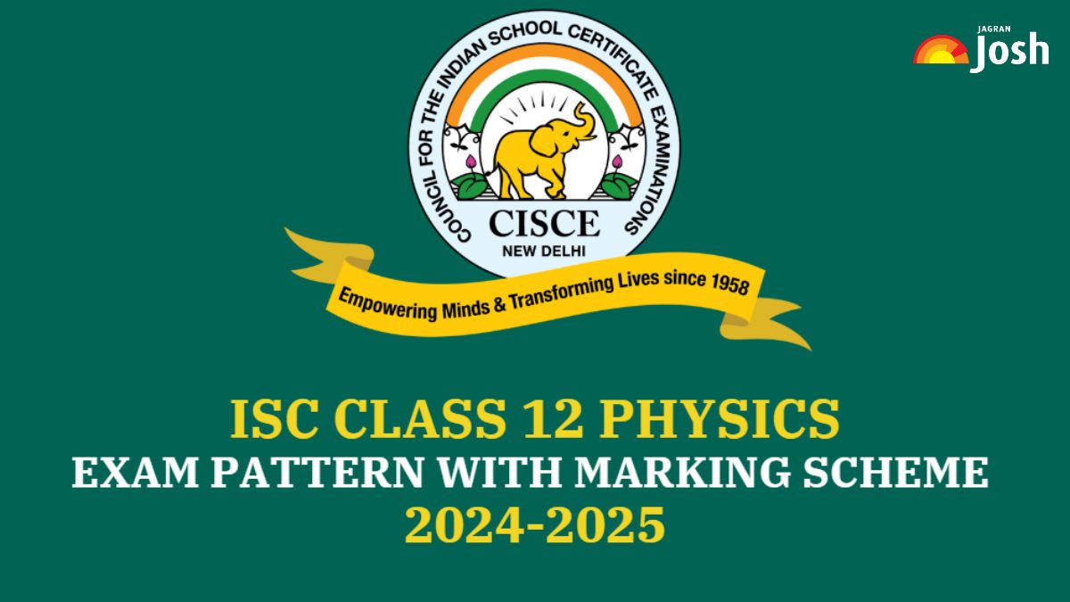ISC Class 12 Physics Exam Pattern 2024-25 with Marking Scheme and Topic-wise Weightage