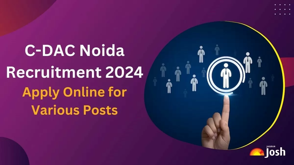 CDAC Noida Recruitment 2024