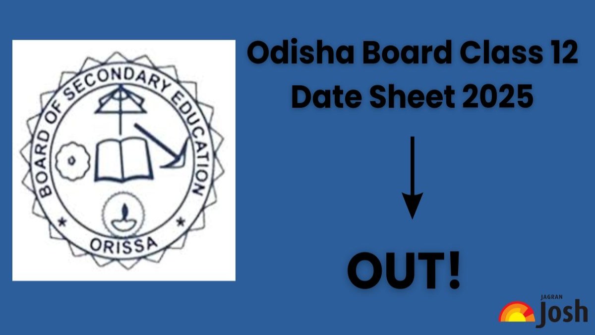 Odisha Board 12th Date Sheet: Download Official CHSE Time Table PDF at chseodisha.nic.in