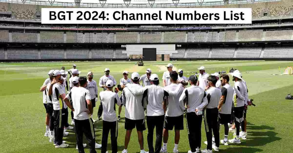 BorderGavaskar Trophy (BGT) 202425 Channel Number List Star Sports