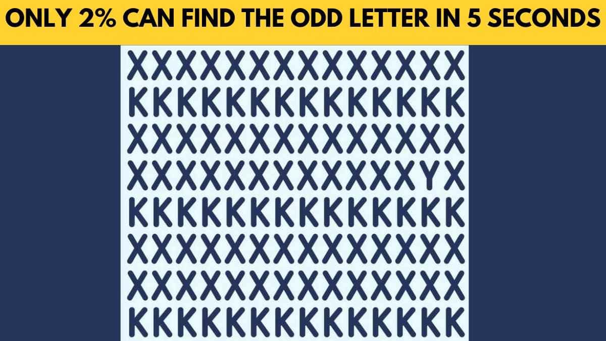 Optical Illusion IQ Test: Only 2% With Hawk Eyes Can Find the Odd ...