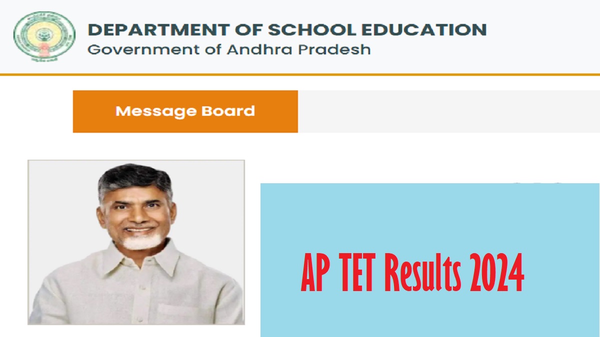 AP TET Results 2024 Live