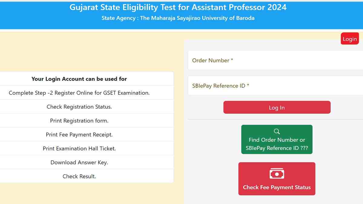 GSET Call Letter 2024 Out at gujaratset.ac.in, Direct Link to Download Hall Ticket, Check Exam Date