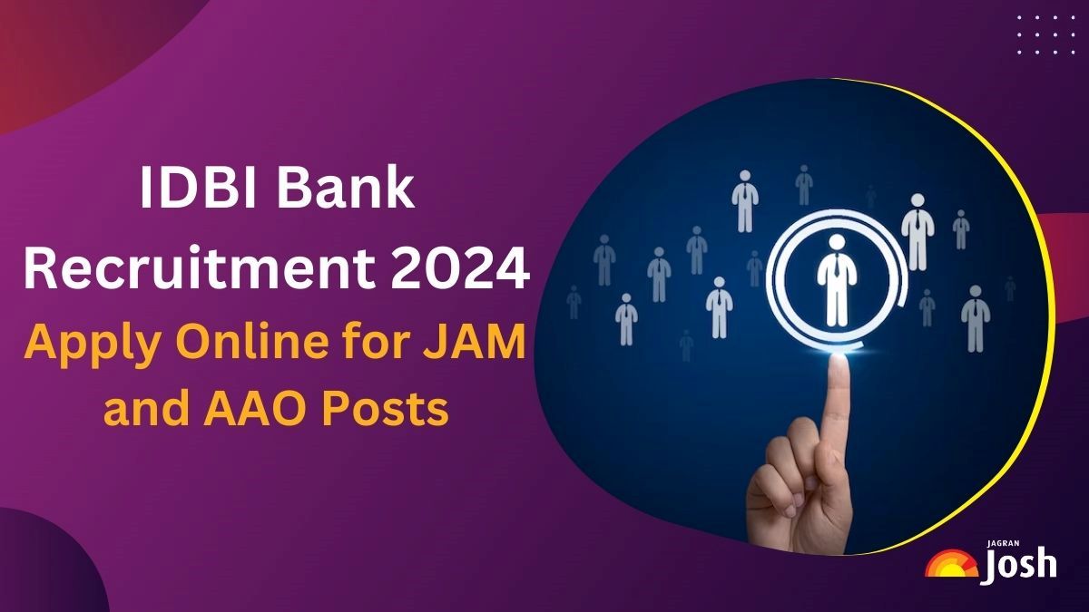 IDBI Bank JAM and AAO Recruitment 2024 Registration Starts; Apply online at idbibank.in, Check Eligibility