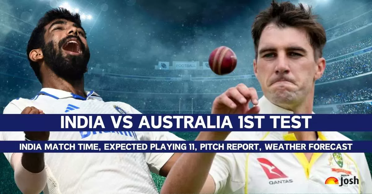 India vs Australia 1st Test India Match Time, Expected Playing 11