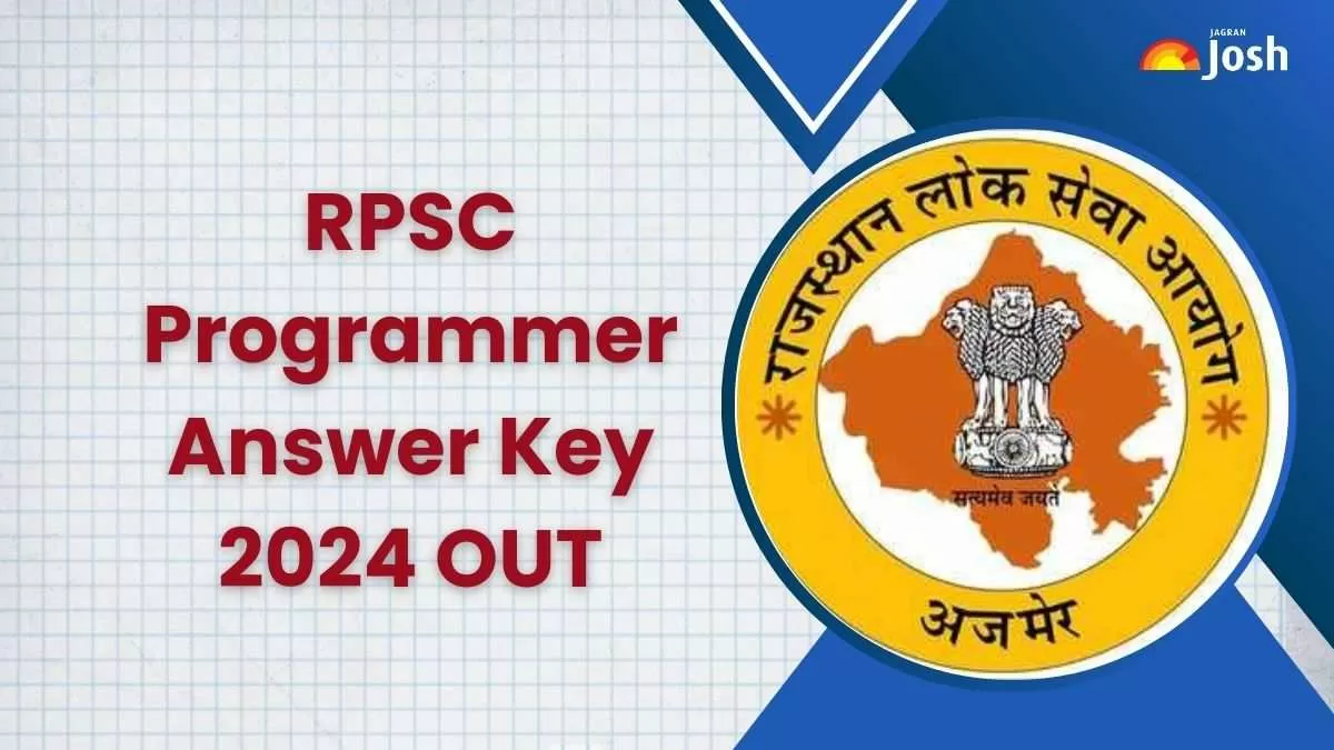RPSC Programmer Answer Key 2024 OUT