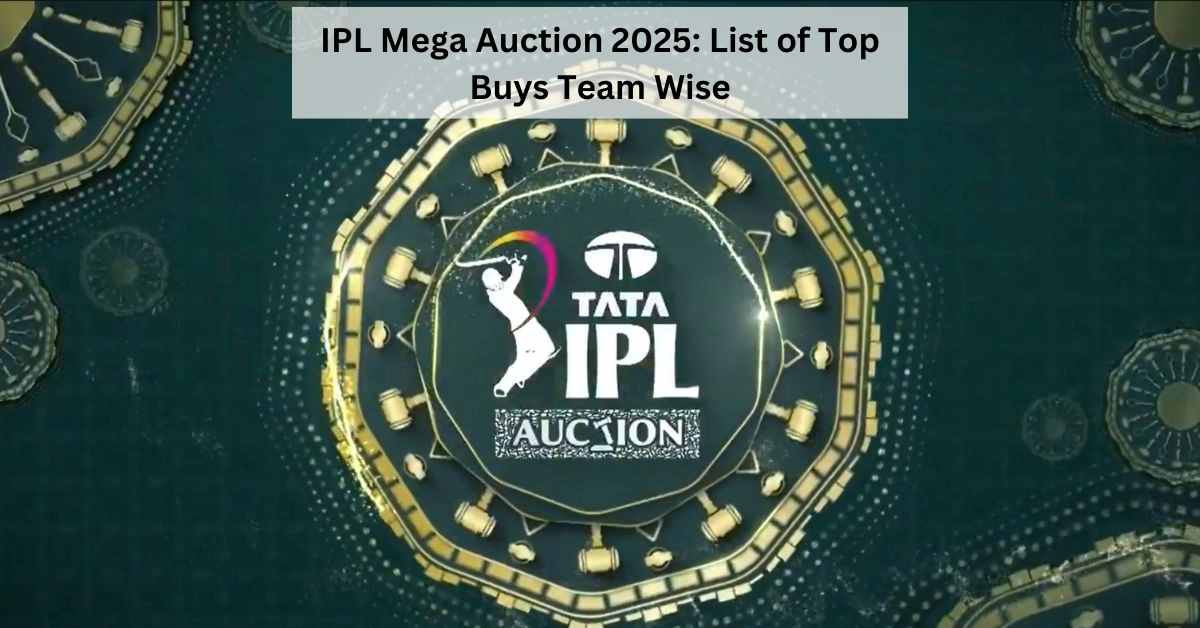  IPL 2025 Auction: List of Top Buys Team-wise; Check Player Name and Price