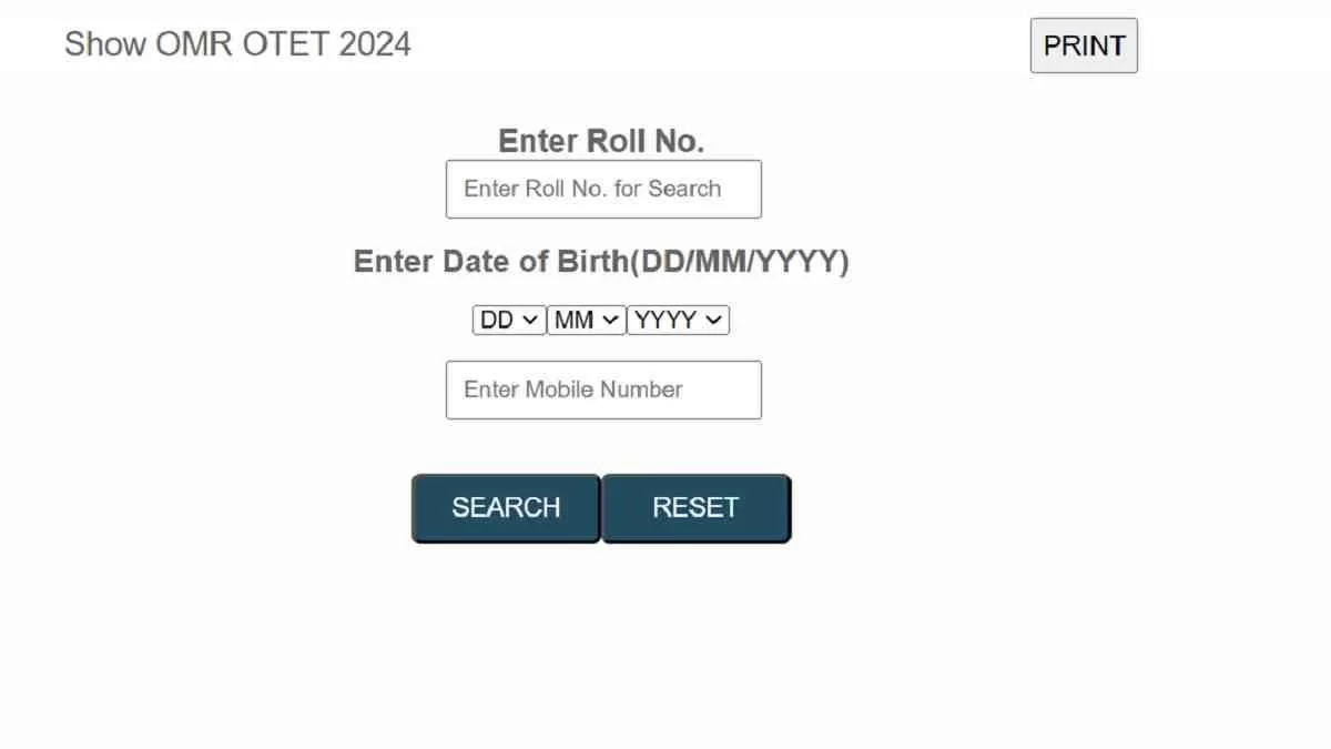OTET Result 2024 