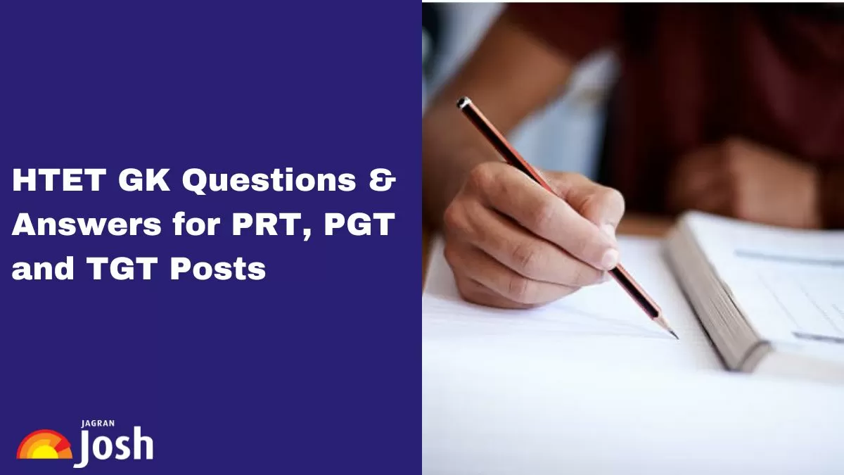 HTET GK Questions 2024: Important Questions for Haryana TET Exam Preparation