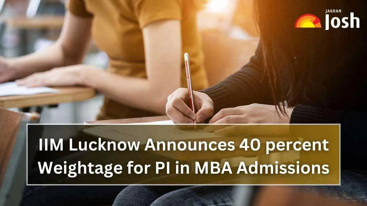 IIM Lucknow PI Weightage