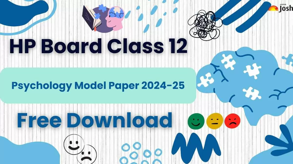 Get direct link to download Class 12 Psychology Model paper for HP Board.