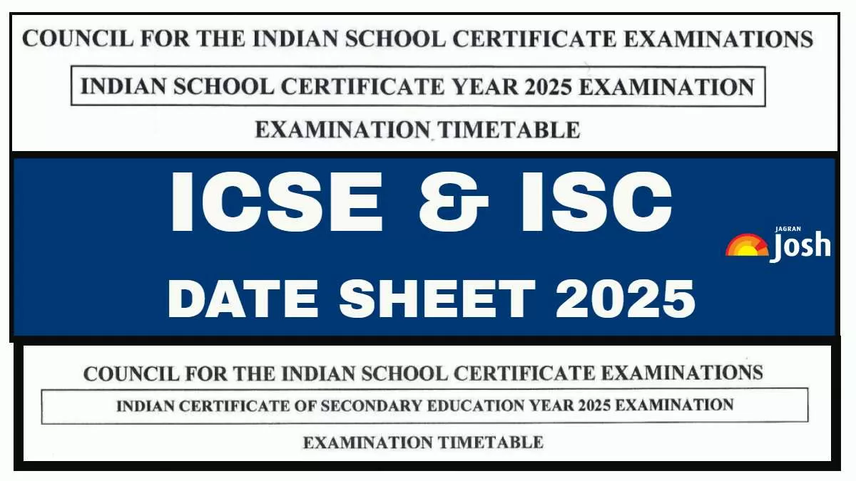 CISCE Exam Date Sheet Check ICSE 10th, ISC 12th Exam Dates, Time Table