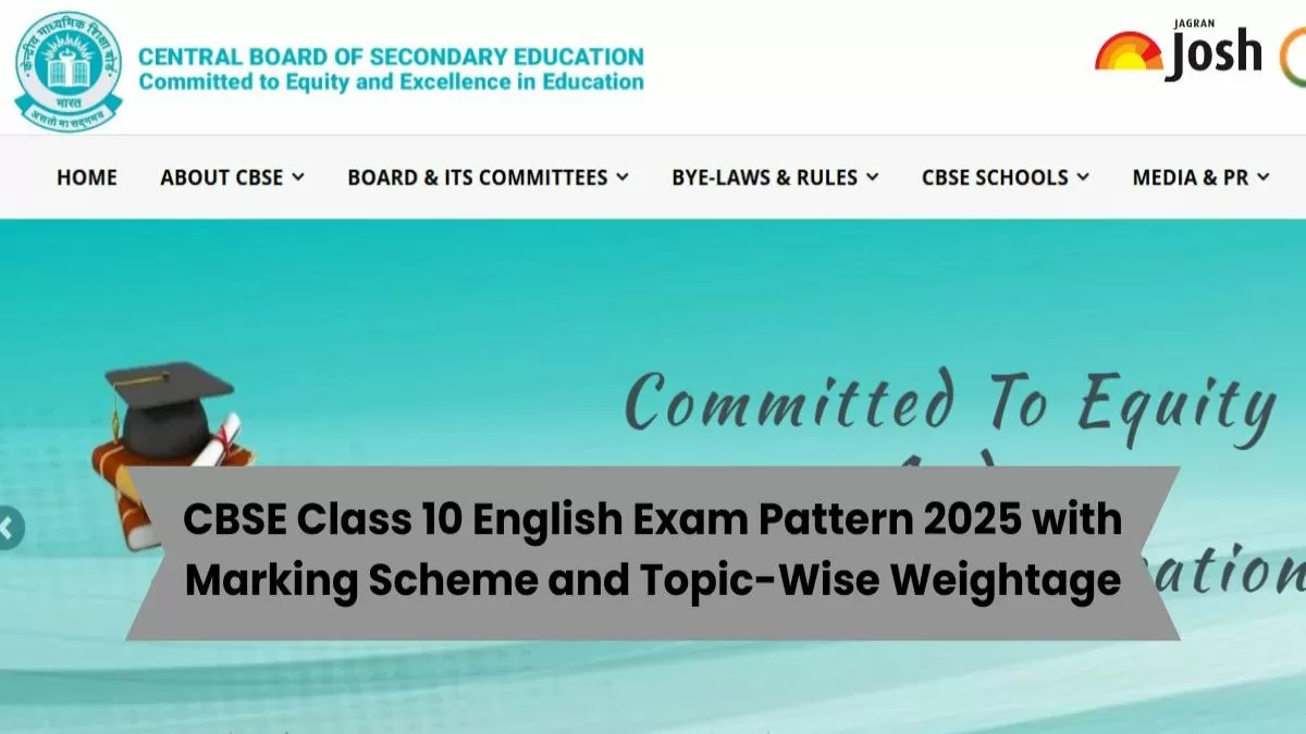 CBSE class 10 English exam pattern with marking scheme