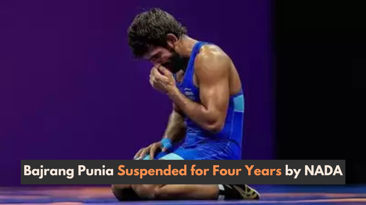 Bajrang Punia Suspended for Four Years by NADA: Here’s Why