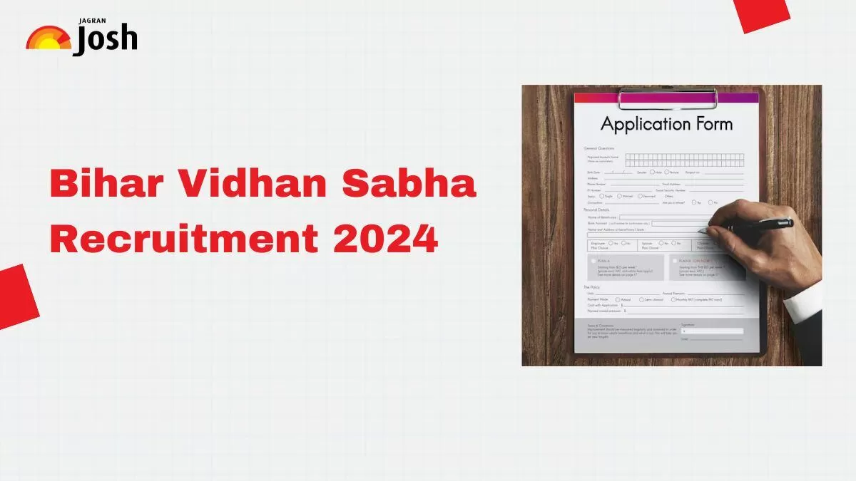 Bihar Vidhan Sabha Recruitment 2024: Apply Online at vidhansabha.bih.nic.in
