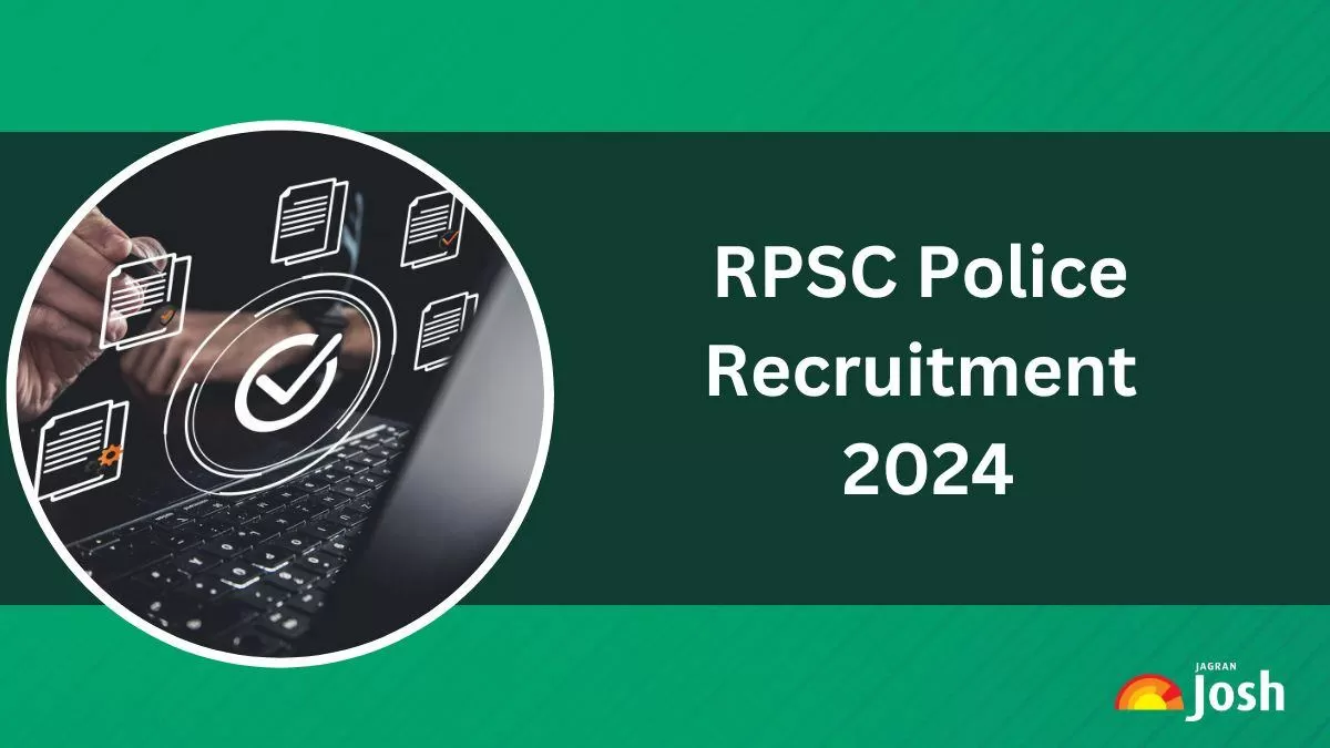 RPSC Police Recruitment 2024