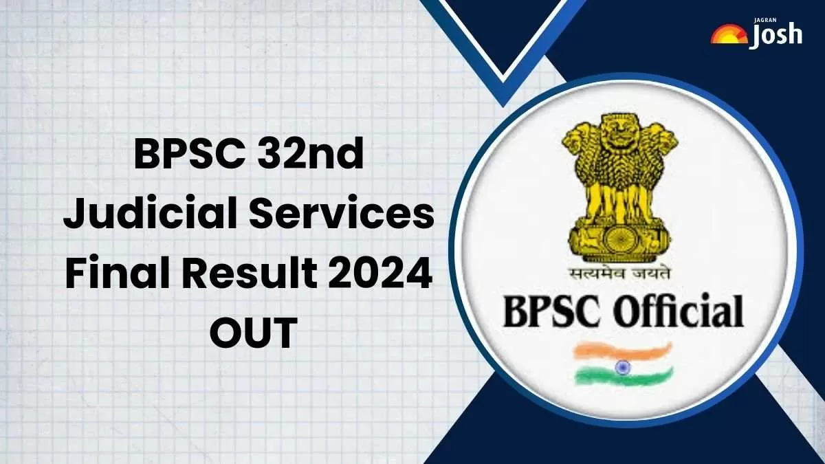 BPSC 32nd Judicial Services Final Result 2024 OUT