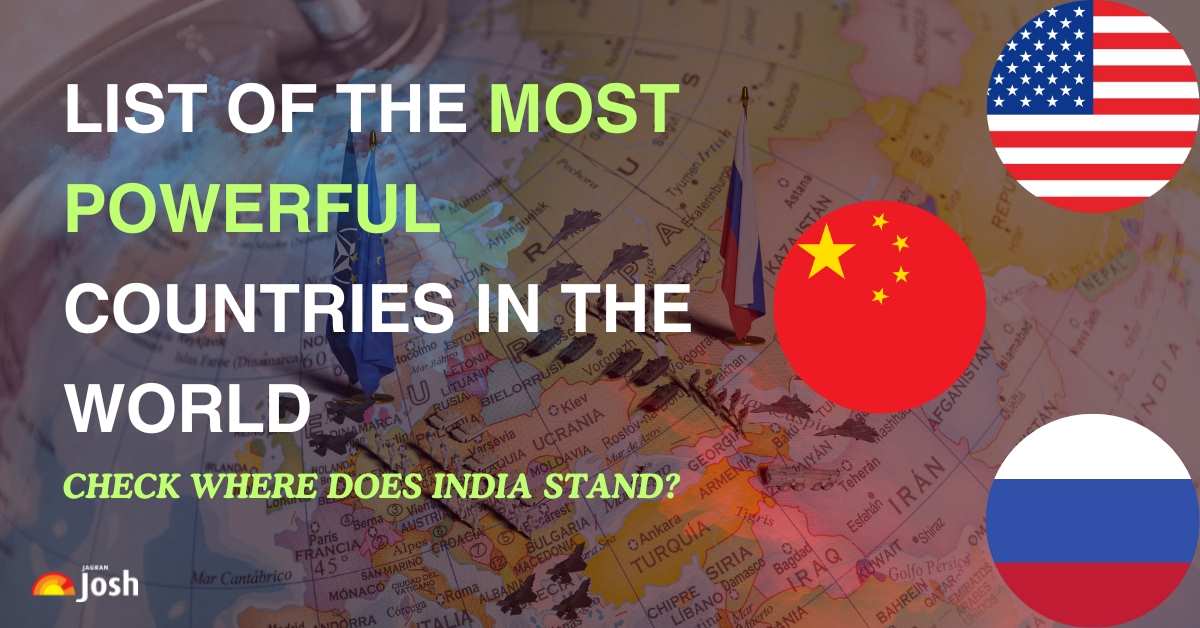 Top 10 Most Powerful Countries in The World (2025) | Check India’s Rank