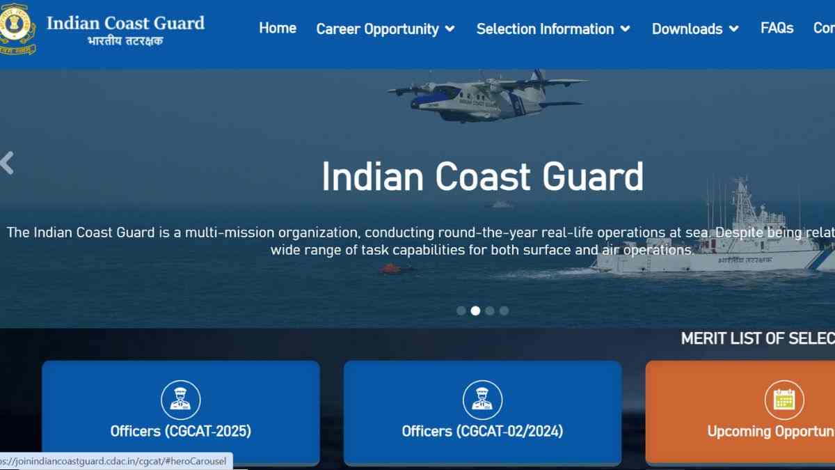 ICG Assistant Commandant  Notification 2024: असिस्टेंट कमांडेंट के 140 पदों पर निकली भर्ती, यहाँ से करें डाउनलोड 