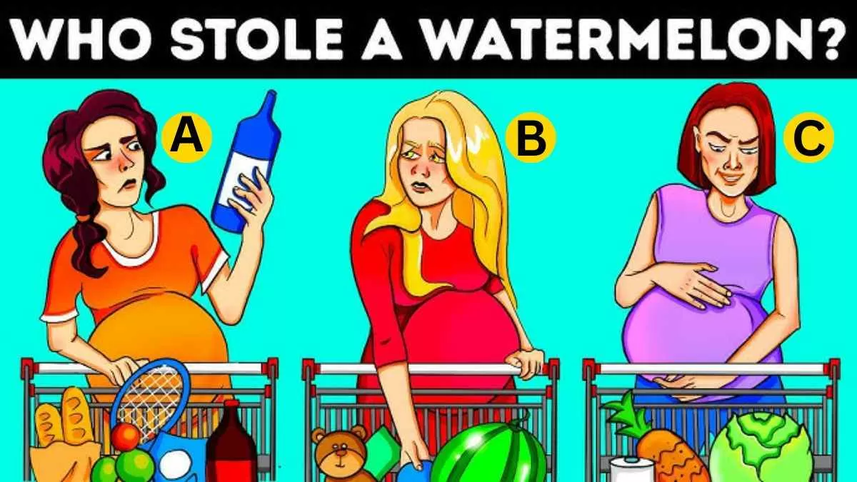 Who stole a watermelon?