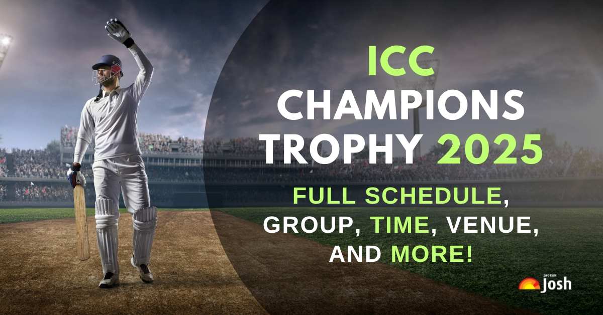 ICC Champions Trophy 2025 Latest Updates, Schedule, Group, Match Time, Venue, and More