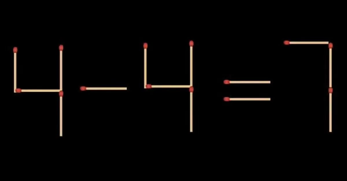 Solve The Matchstick Math Puzzle