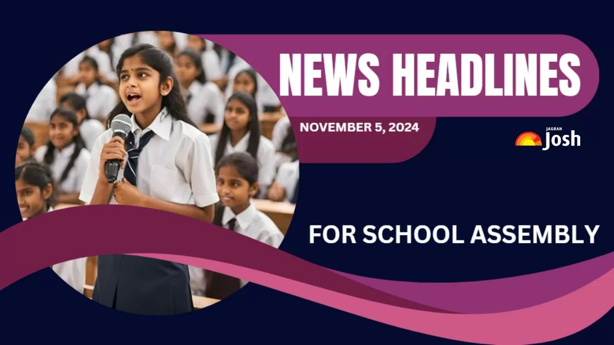 School Assembly News Headlines For November 5, 2024 National