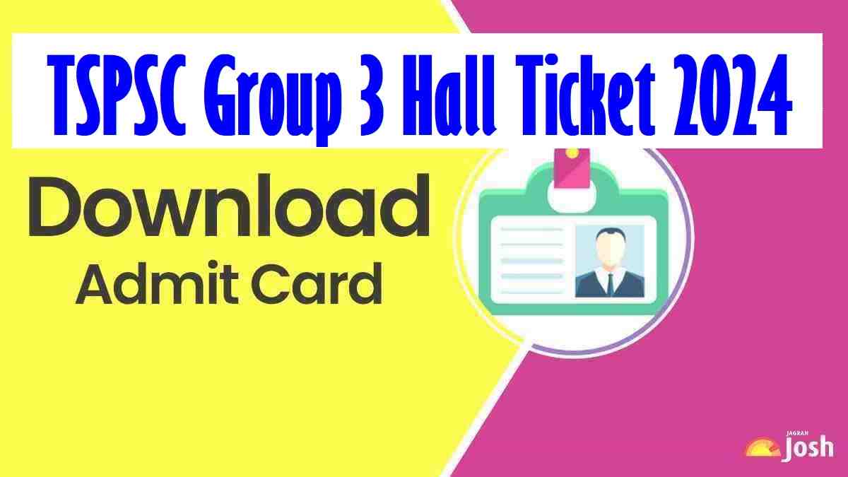 TSPSC Group 3 Hall Ticket 2024 at websitenew.tspsc.gov.in, Direct Link