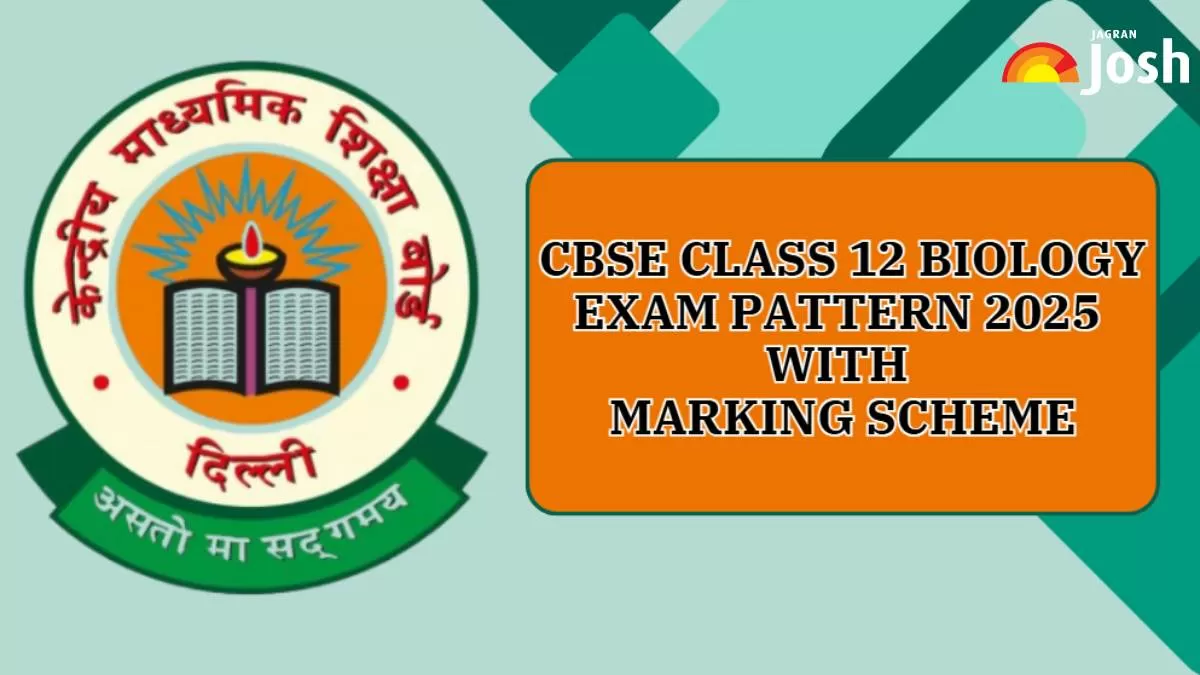 Get here detailed CBSE Class 12 Biology Exam Pattern with marking scheme 2024-25