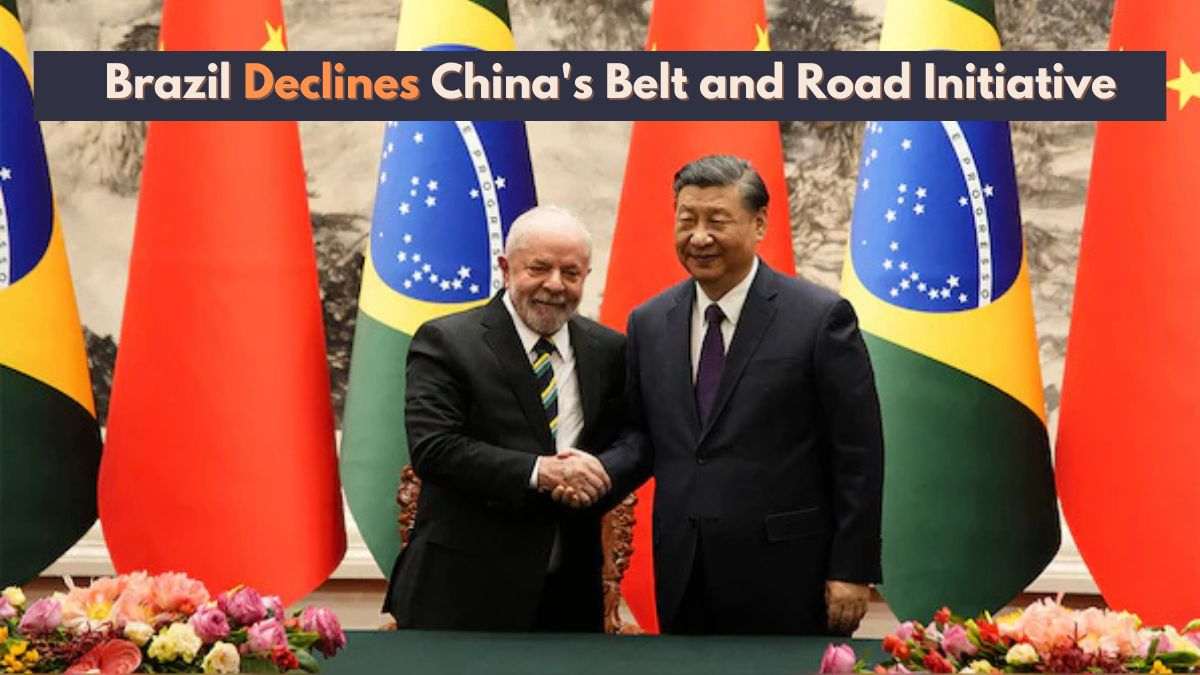 Brazil Declines China's Belt and Road Initiative, Joining India in Diplomatic Shift