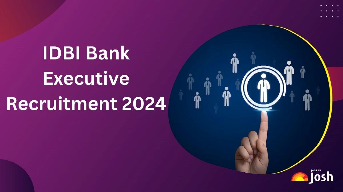IDBI Executive Recruitment 2024: Notification Out for 1000 Posts, Check Eligibility  and Other Details