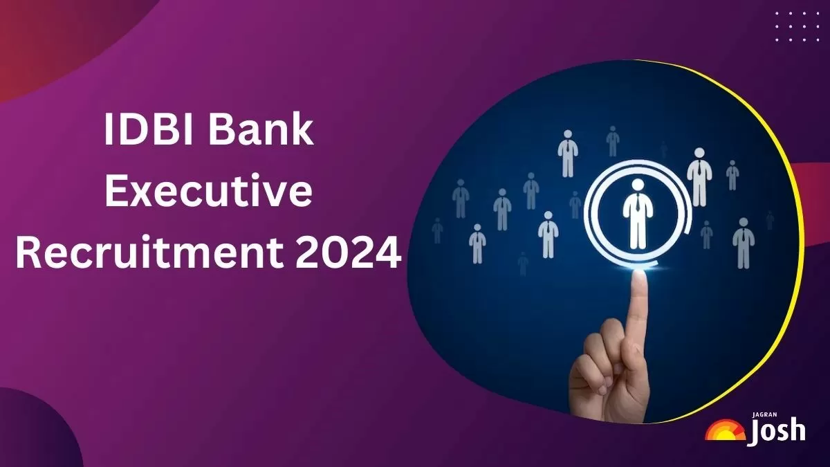 IDBI Bank Executive Recruitment 2024