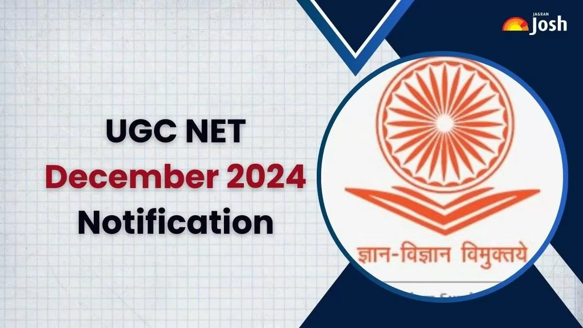 UGC NET December 2024 Notification