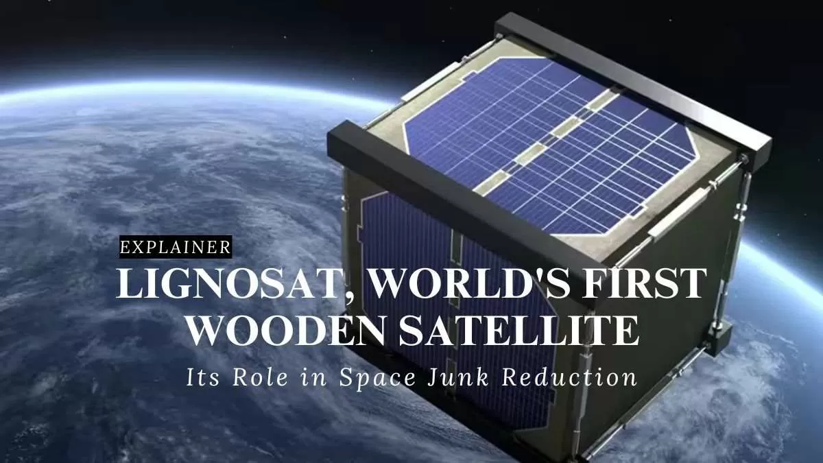 World's First Wooden Satellite LignoSat