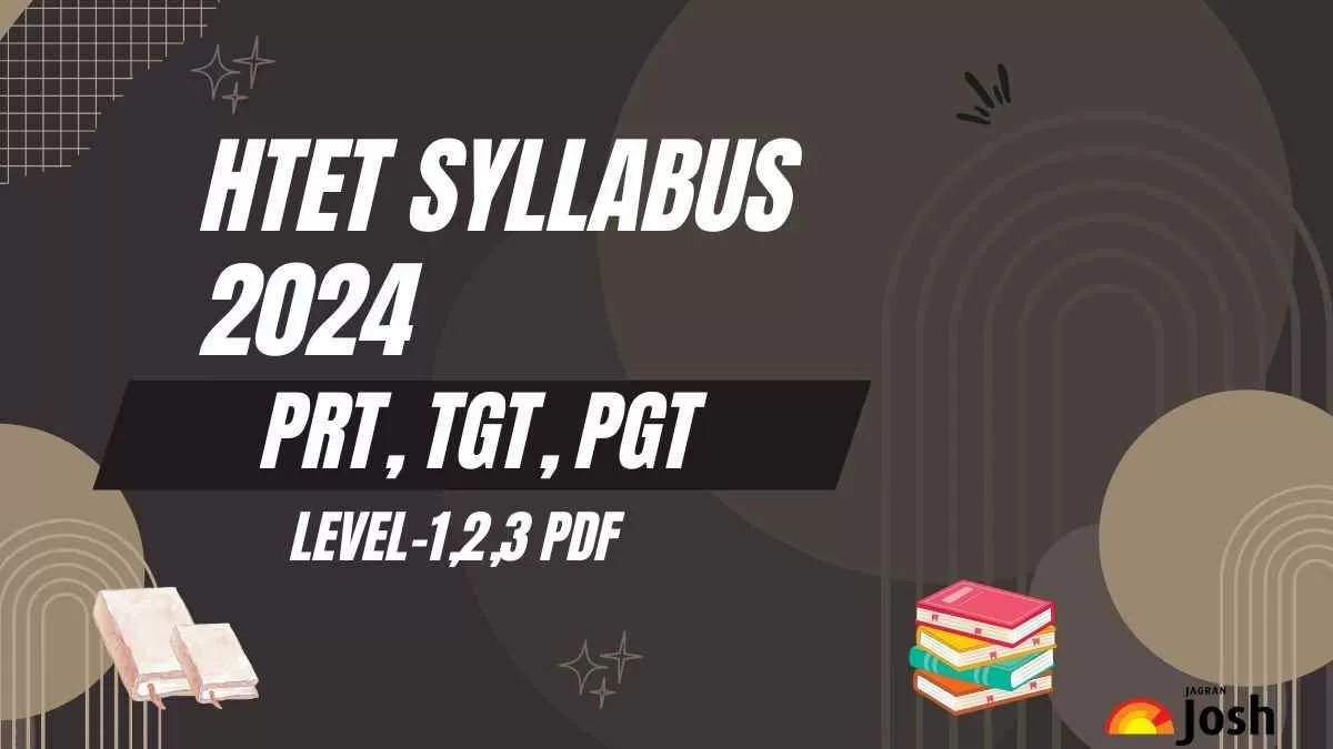 HTET Syllabus 2024: हरियाणा विद्यालय शिक्षा बोर्ड ने अधिसूचना पीडीएफ के साथ एचटीईटी पाठ्यक्रम 2024 जारी कर दिया है।