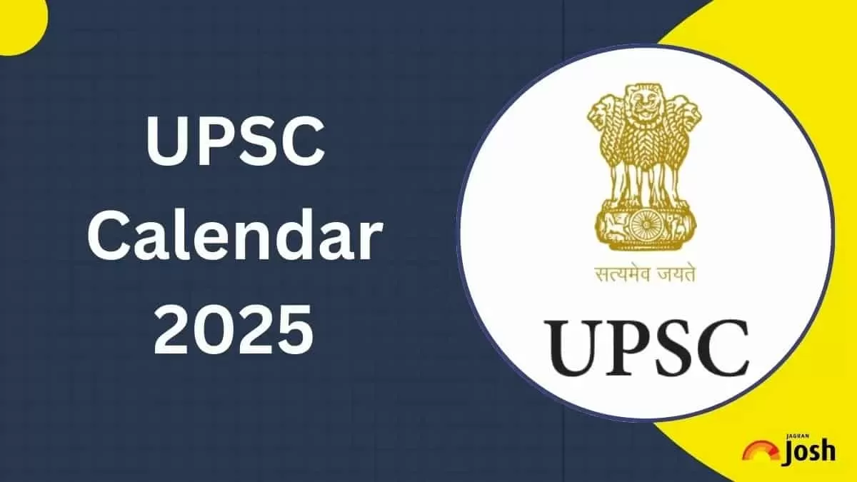 UPSC Exam Calendar 2025 Download