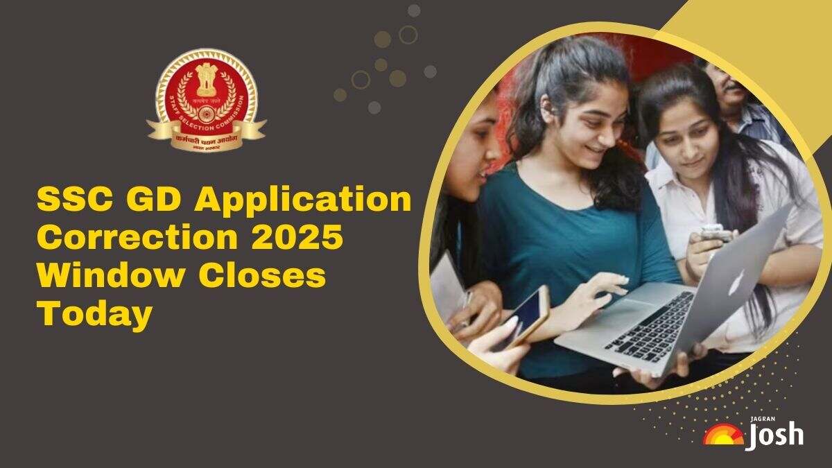 SSC GD Constable 2025 Application Correction Window Closes Today, Direct Link Here