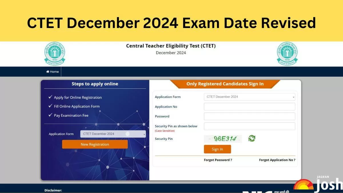 CTET December Exam Date Revised, Check New Date