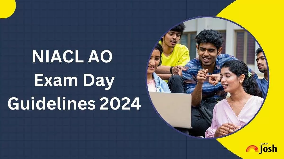 NIACL AO Exam Day Guidelines 2024