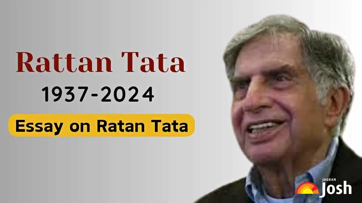 Essay On Ratan Tata In English: Short And Long Essay On Ratan Tata For ...