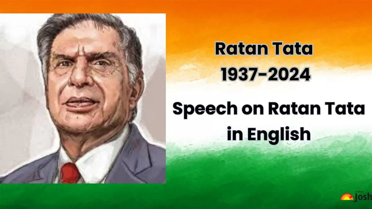 Short and Long Speech on Ratan Tata.