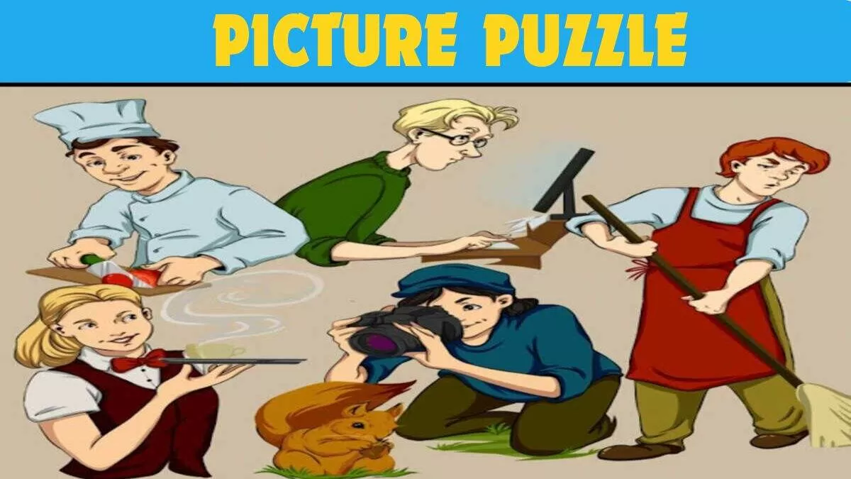 Picture Puzzle IQ Test: Find the Left-Handed Person in 7 Seconds | 130+ IQ Score