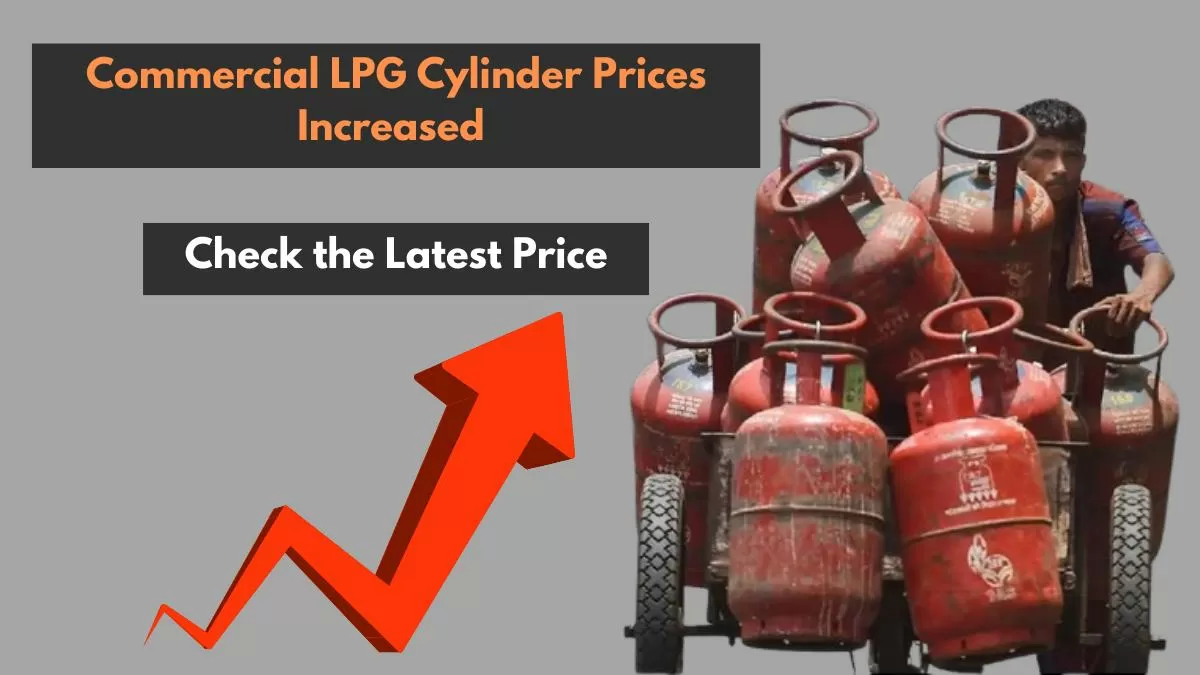 The price of commercial LPG cylinders has gone up by about ₹87 over the last two months.
