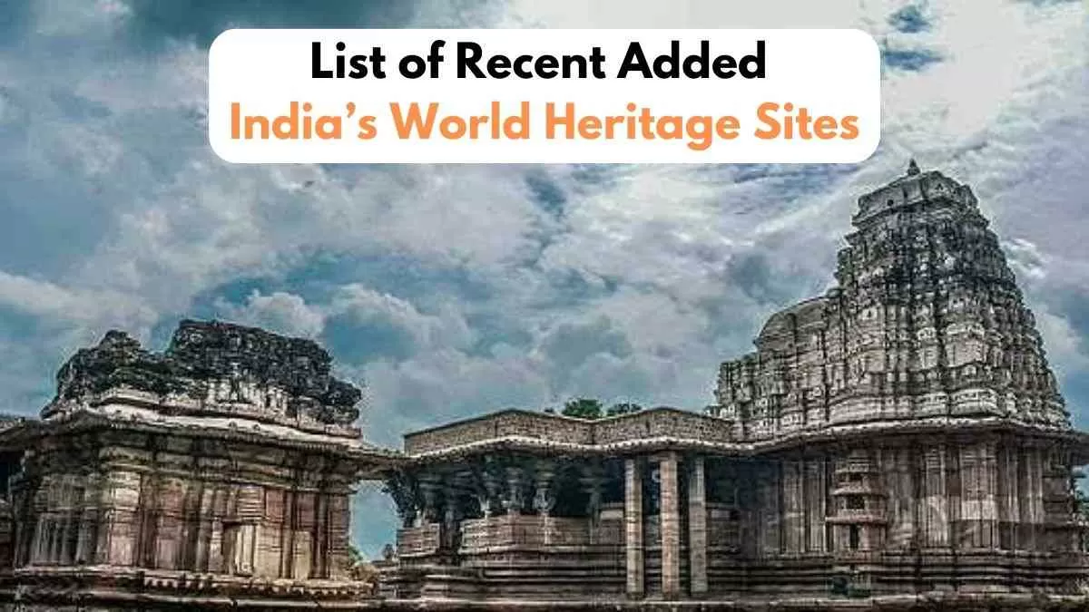 The most recent addition of an Indian site to the UNESCO World Heritage Site list is Moidams.