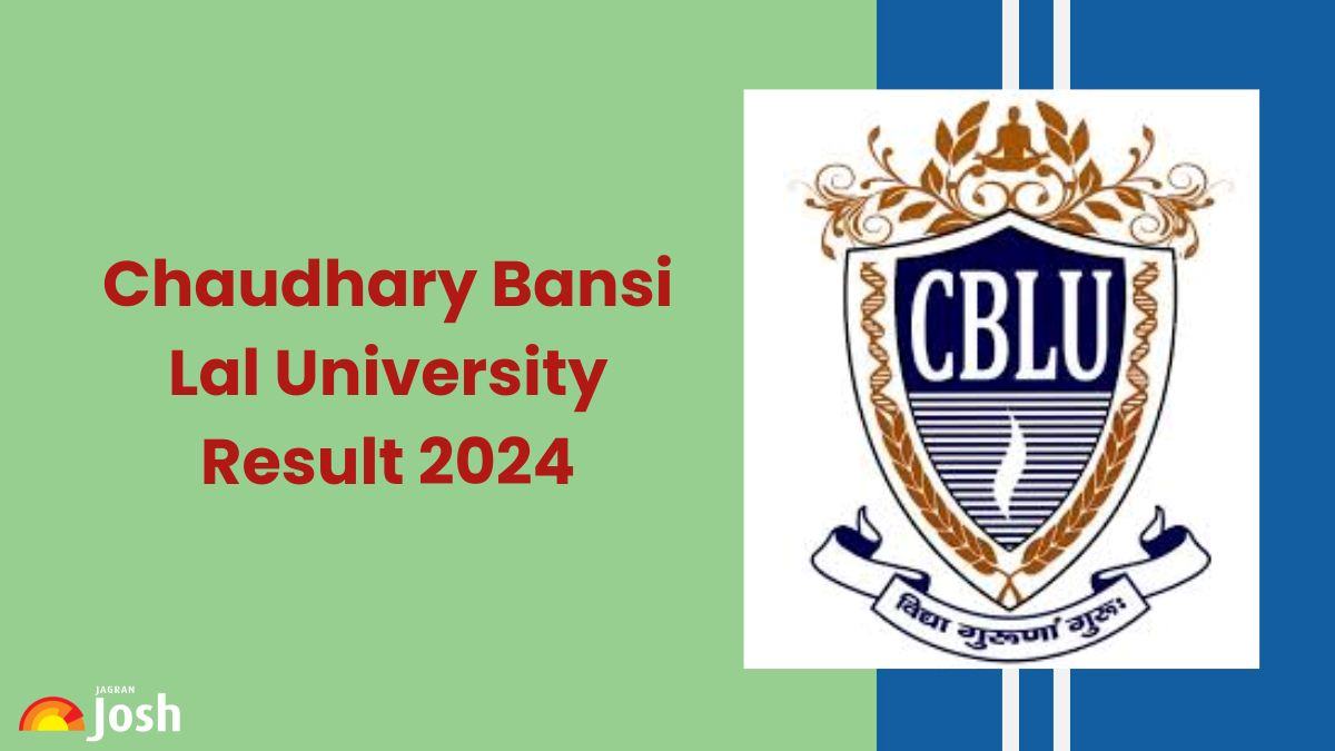 CBLU Result 2024 OUT at cblu.ac.in, Direct Link to Download UG and PG Marksheet