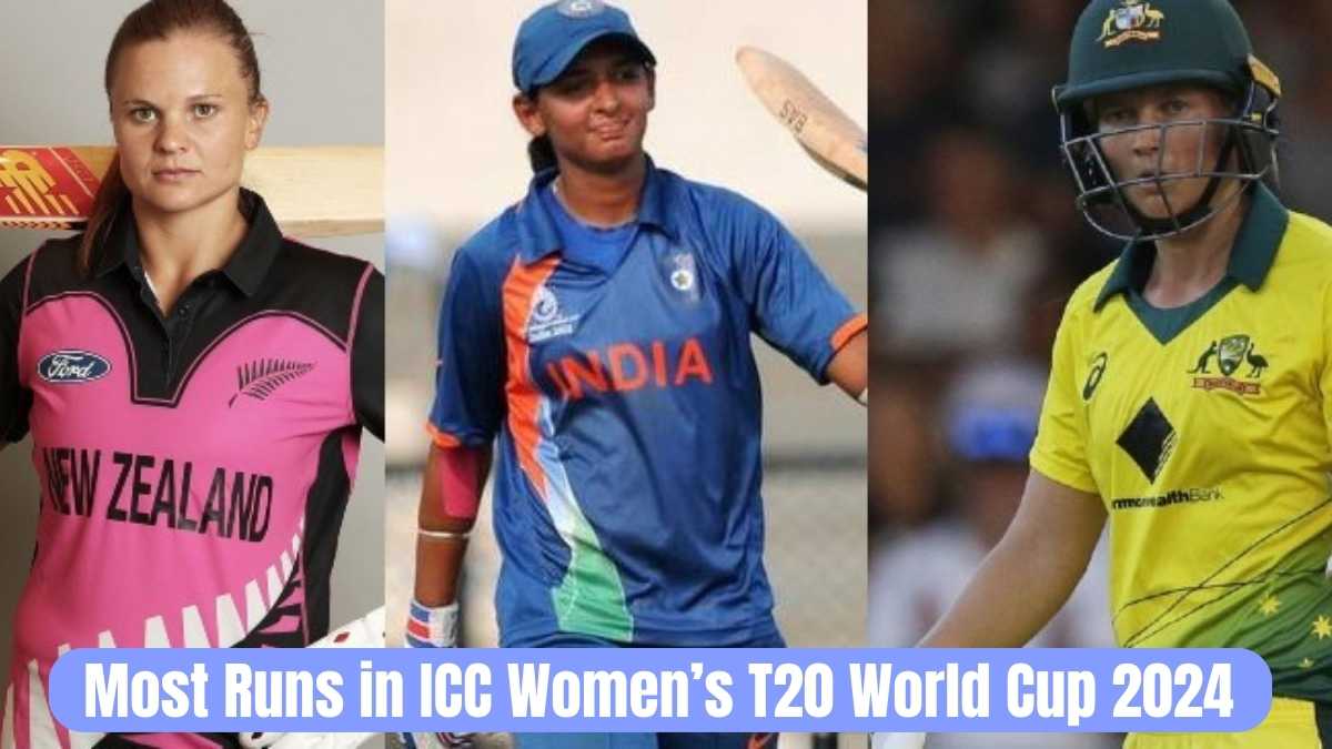 Top Scorers in ICC Women’s T20 World Cup 2024 Leading Run Makers