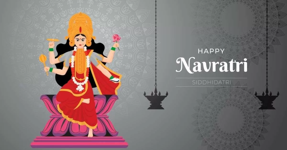 9th Day of Navratri 2024 Today’s Colour, Maa Siddhidatri Story and