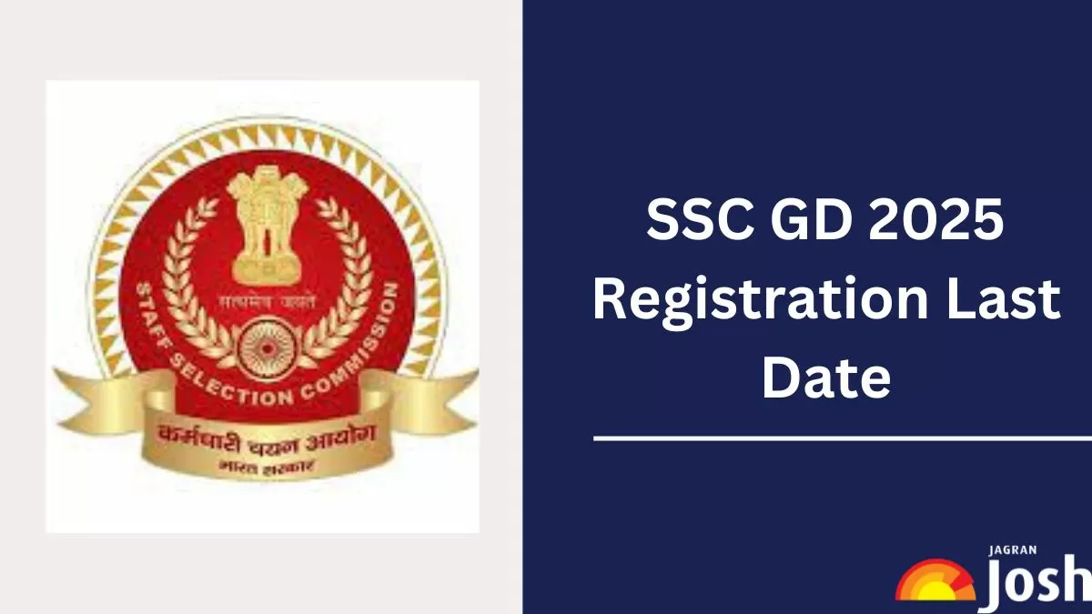 SSC GD 2025 Last Date to Apply Today at ssc.gov.in, Direct Link Here