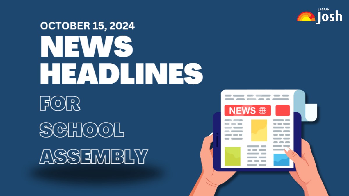 School Assembly News Headlines For October 15: President’s Rule Lifted in Jammu & Kashmir, Israeli Airstrikes Gaza, Women’s T20 World Cup, Current Affairs and Important Education News